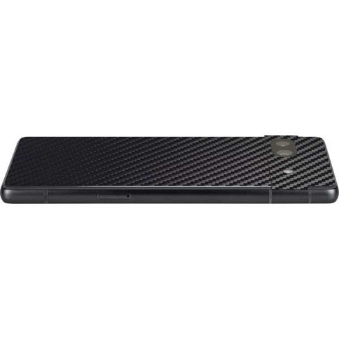 Black Carbon Fiber Specialty Texture Material Google Pixel 7a Skin
